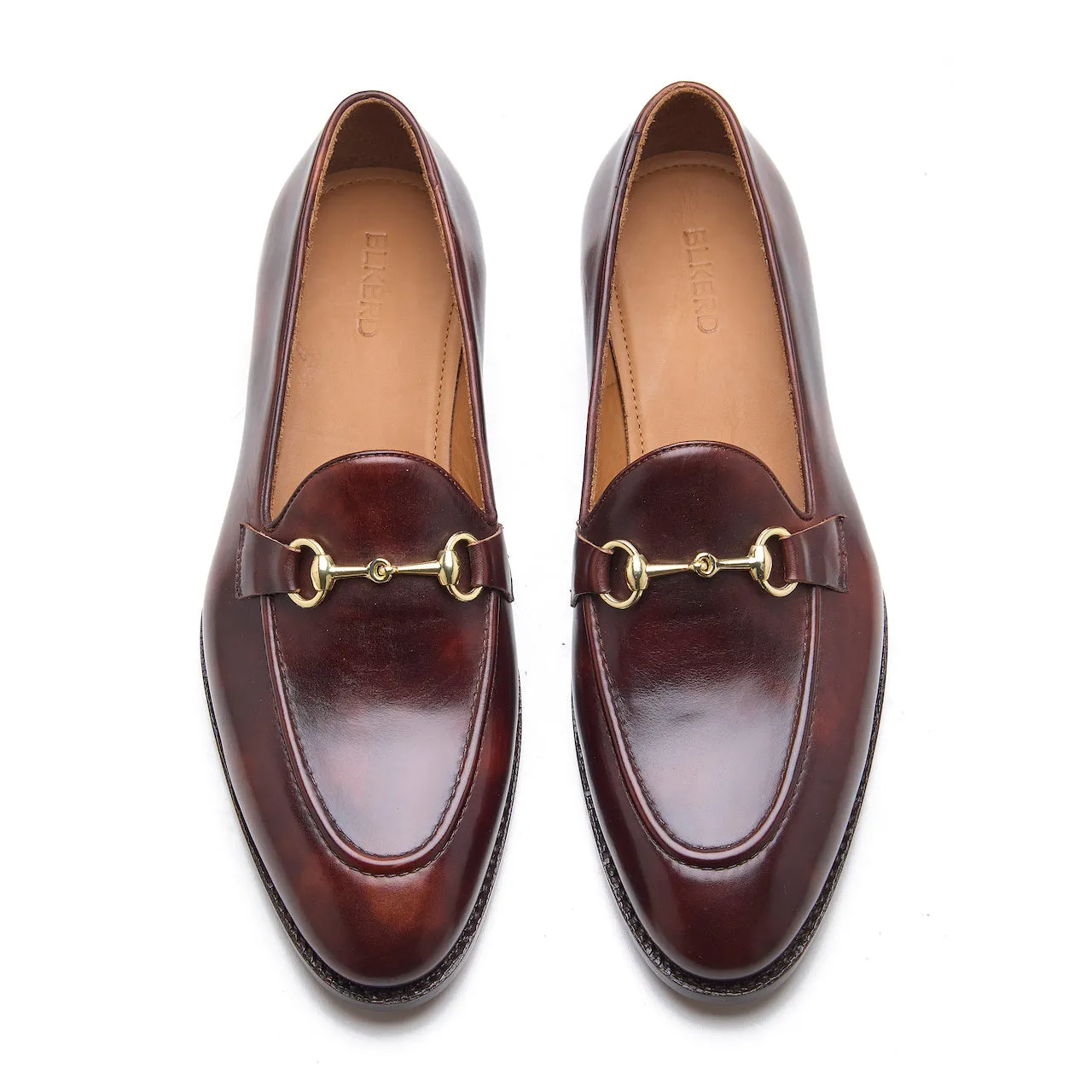 Casper, Horsebit Loafer - Chestnut Museum Calf | Hand Welted Classics Collection sold by Blkbrd Shoemaker product image thumbnail 2