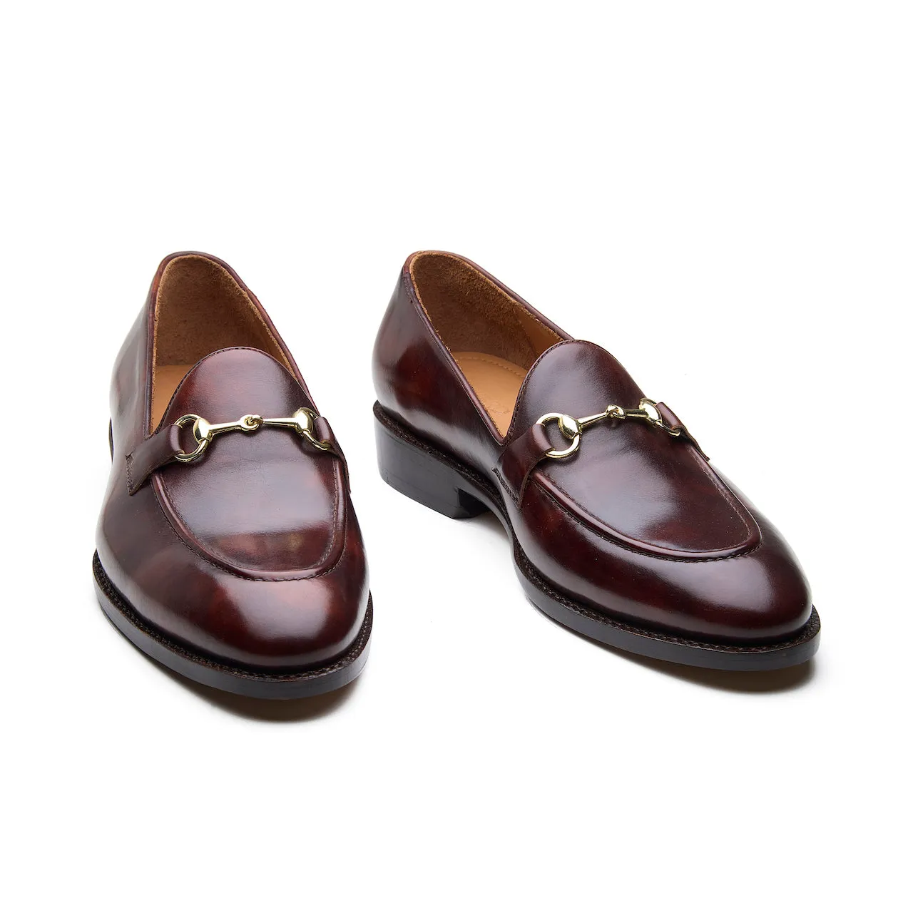 Casper, Horsebit Loafer - Chestnut Museum Calf | Hand Welted Classics Collection sold by Blkbrd Shoemaker product image thumbnail 4