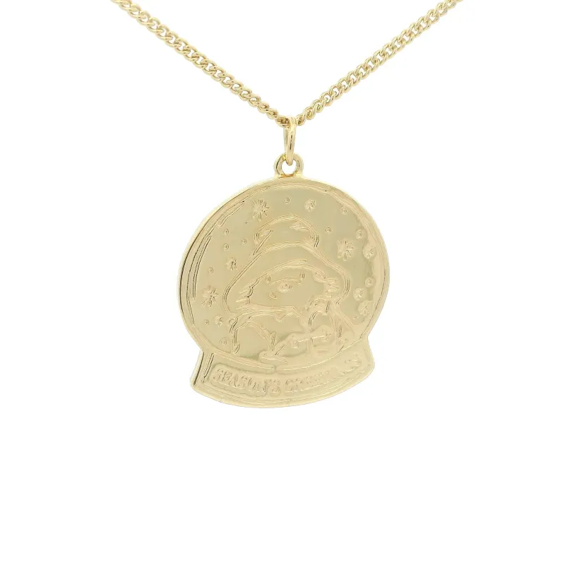 Paddington™ Snow Globe Necklace (18ct Gold Vermeil) sold by Licensed to Charm