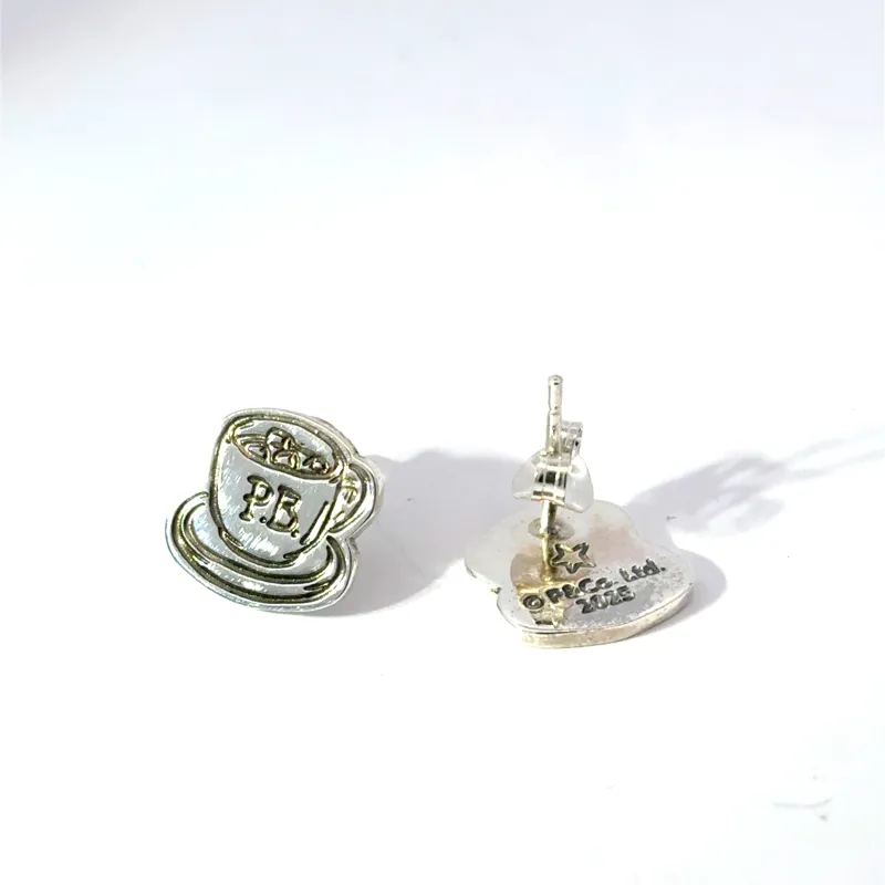 Paddington™ Hot Chocolate Cup Earrings (Sterling Silver) sold by Licensed to Charm
