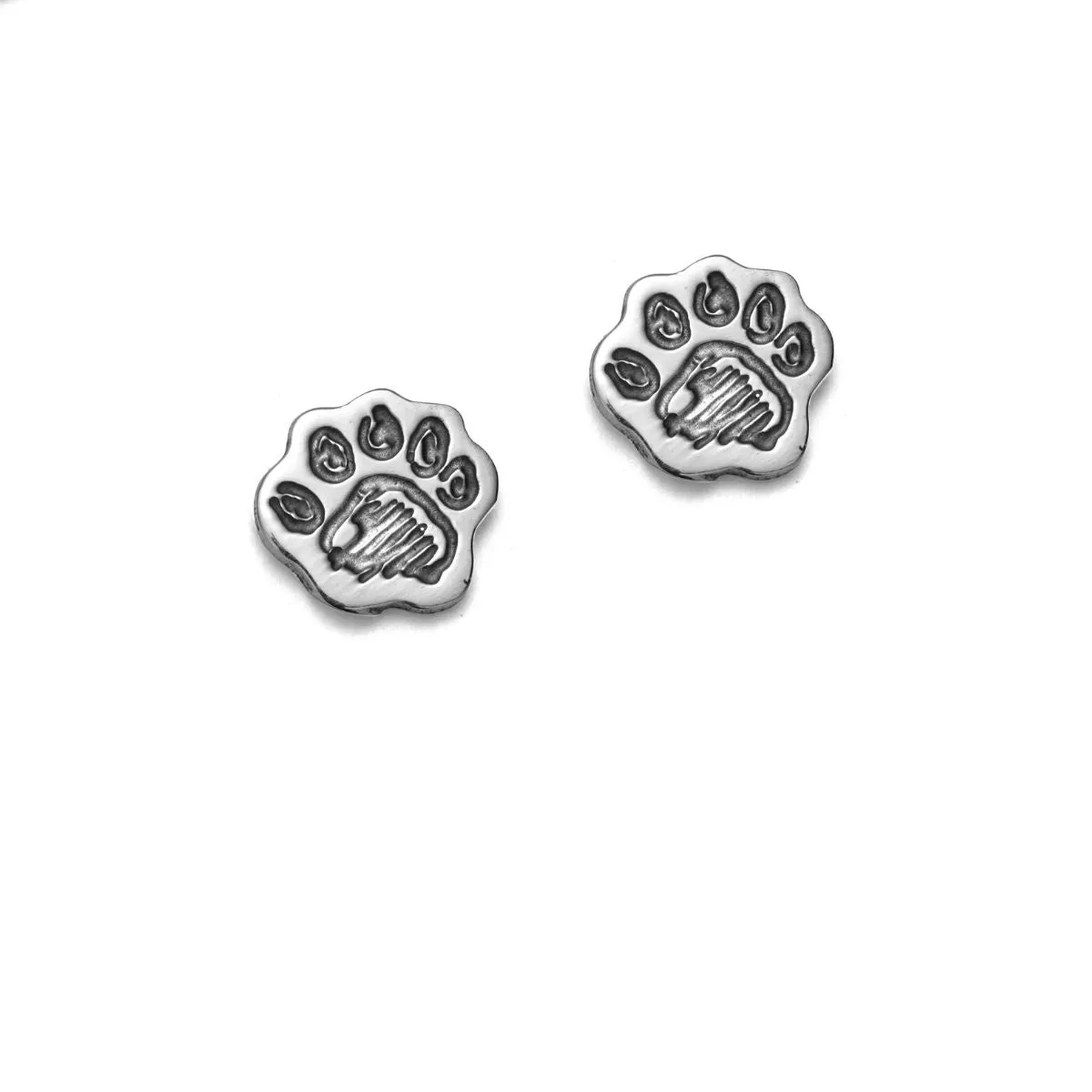 Paddington™ Paw Stud Earrings (Sterling Silver) sold by Licensed to Charm