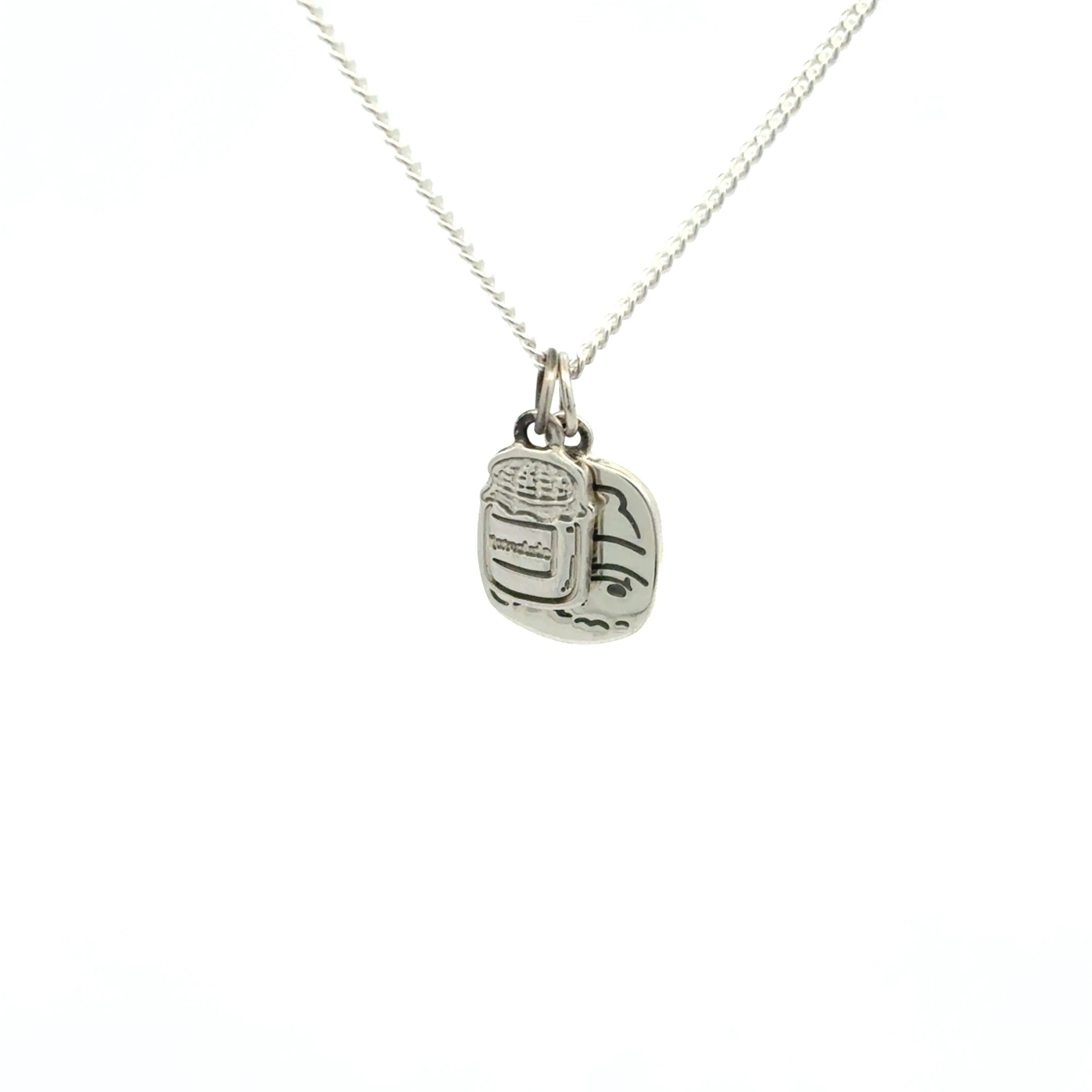 Paddington™ Square Pendant Necklace (Sterling Silver) sold by Licensed to Charm product image thumbnail 4