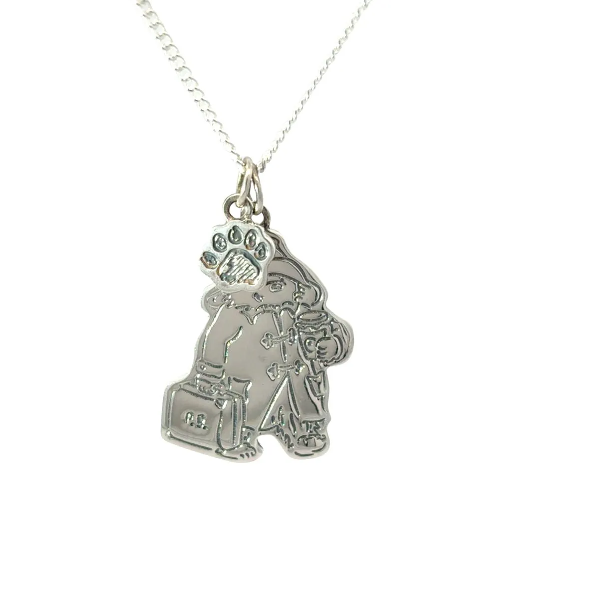Paddington™ with Suitcase & Marmalade Necklace (Sterling Silver) sold by Licensed to Charm product image thumbnail 4