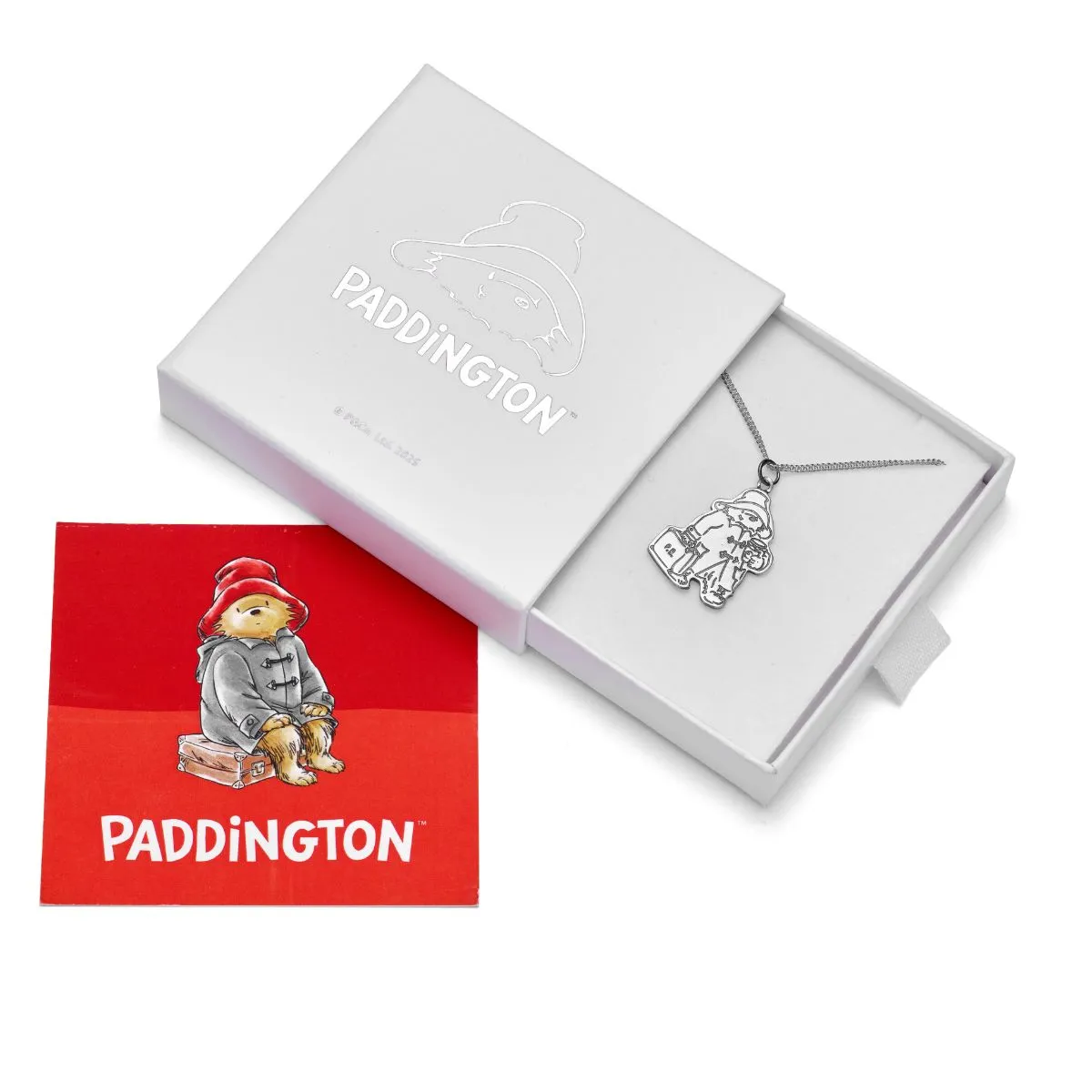 Paddington™ with Suitcase & Marmalade Necklace (Sterling Silver) sold by Licensed to Charm product image thumbnail 2