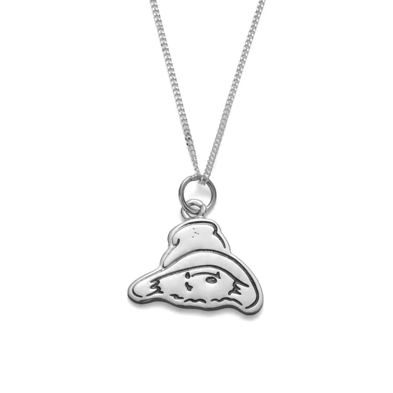 Paddington™ Head Necklace (Sterling Silver) sold by Licensed to Charm