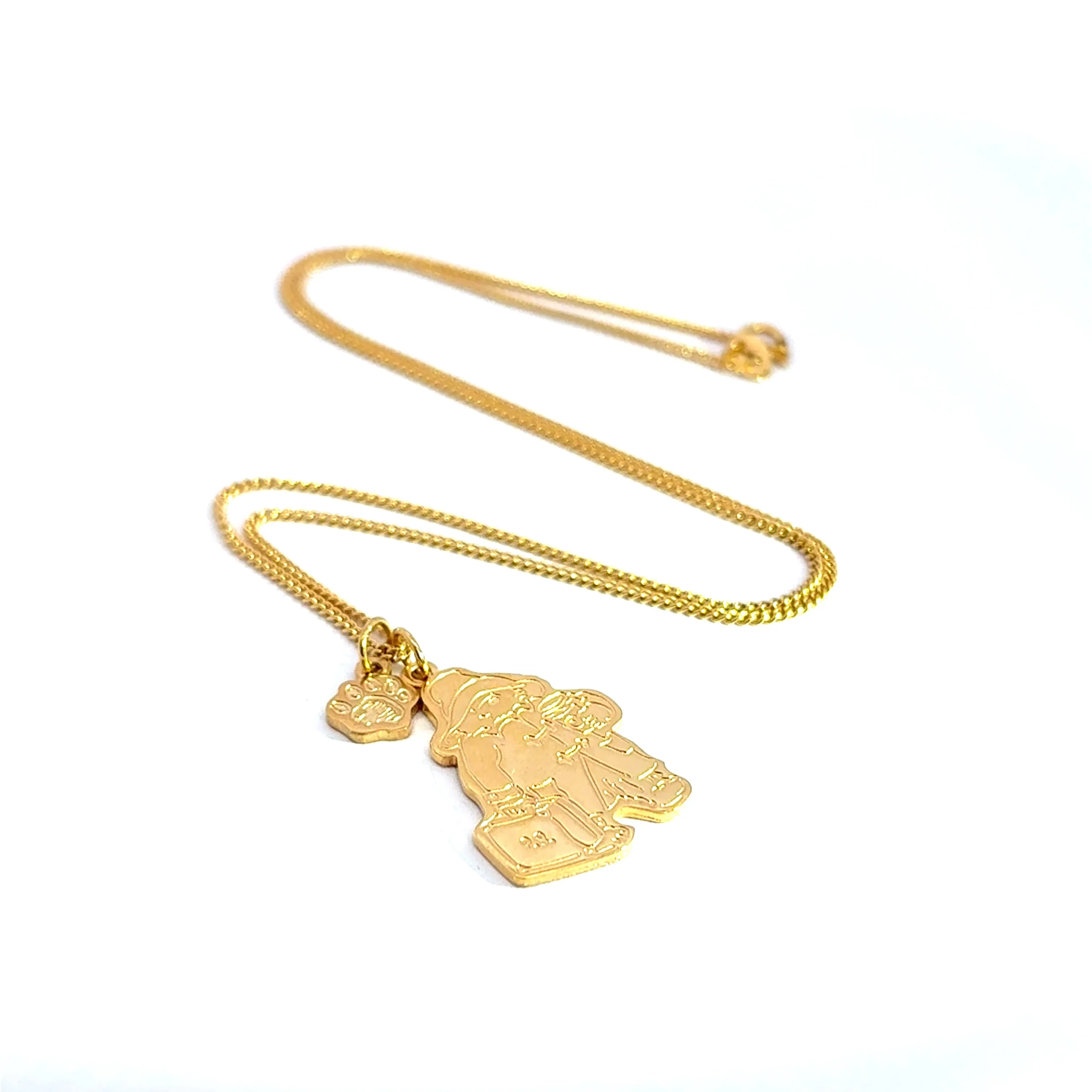 Paddington™ with Suitcase & Marmalade Necklace (18ct Gold Vermeil) sold by Licensed to Charm product image thumbnail 5