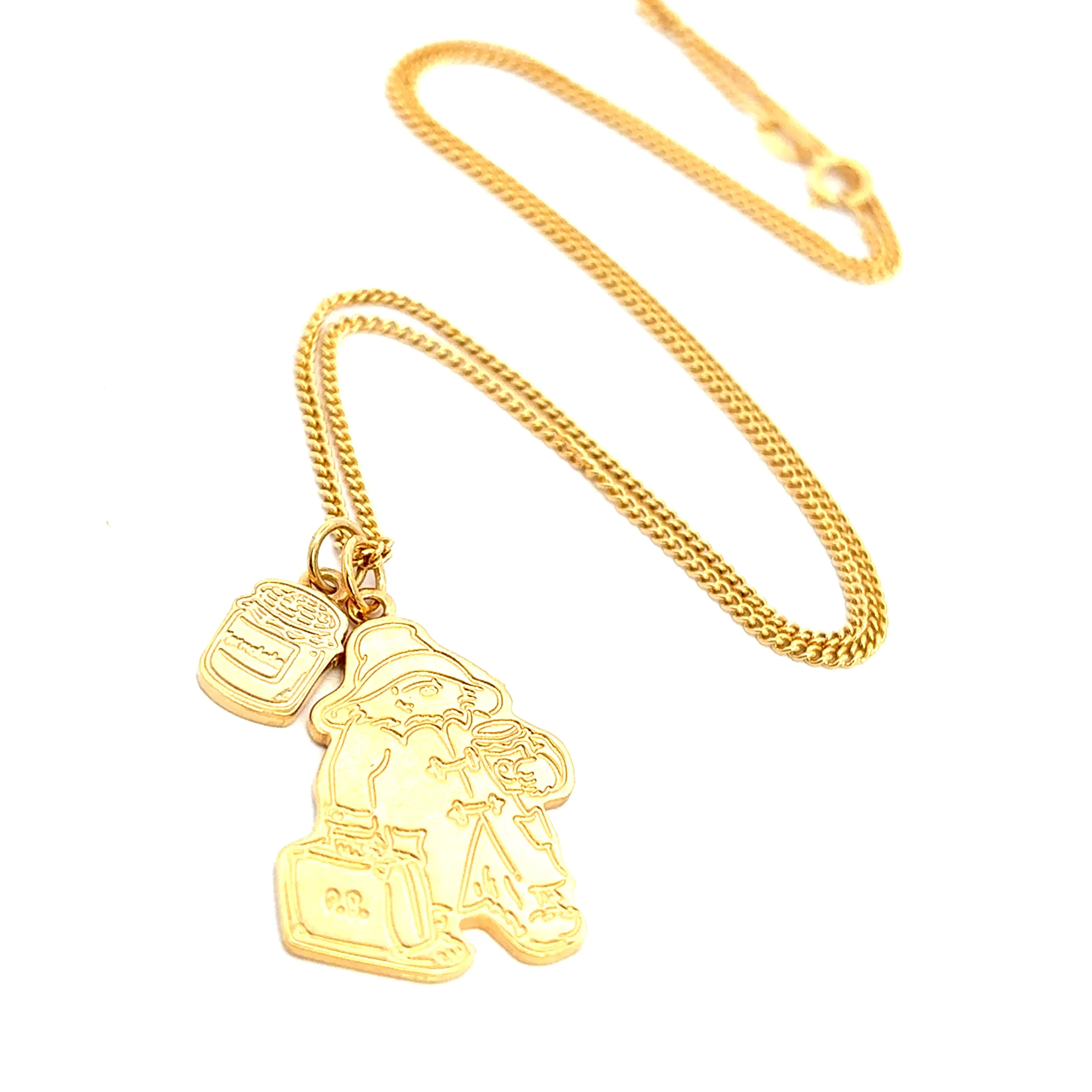 Paddington™ with Suitcase & Marmalade Necklace (18ct Gold Vermeil) sold by Licensed to Charm product image thumbnail 4