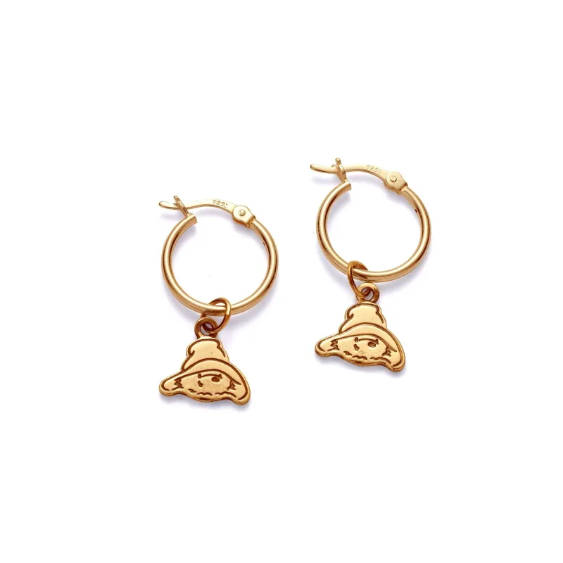 Paddington™ Head Hoop Earrings (18ct Gold Vermeil) sold by Licensed to Charm