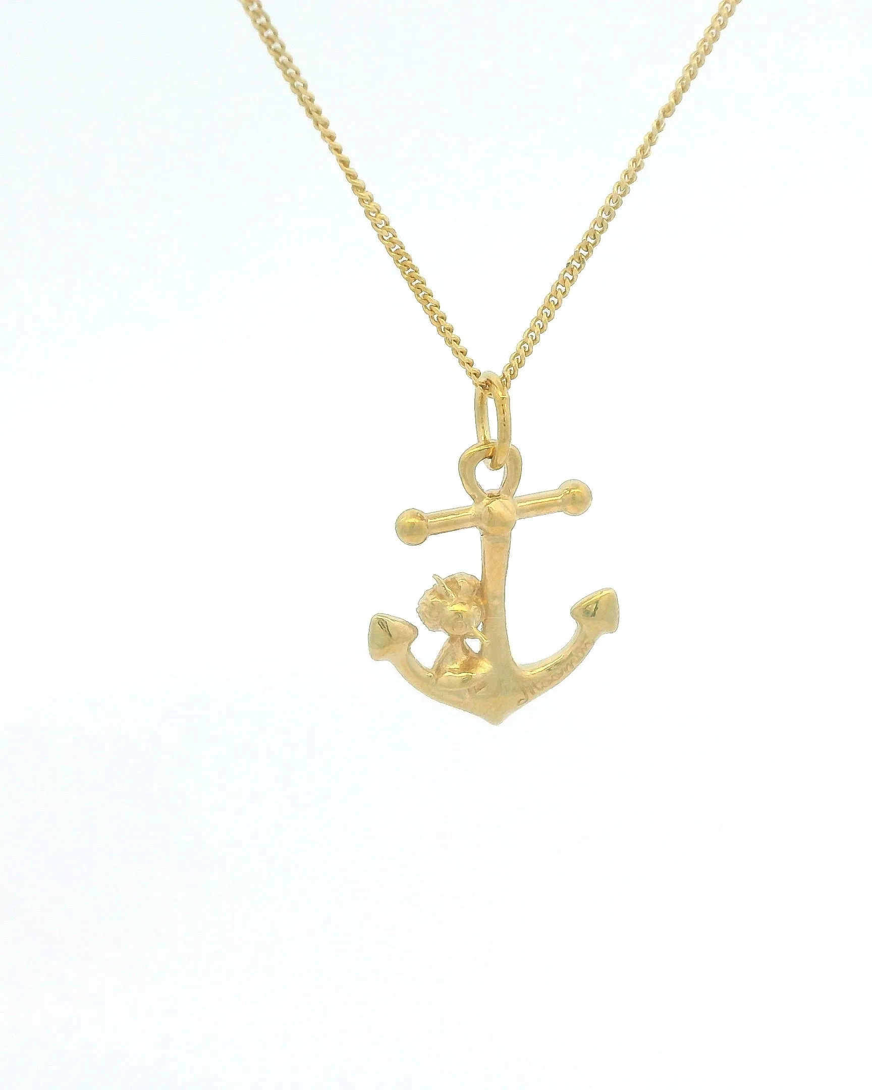 Moomin Anchor Bob Necklace (18ct Gold Vermeil) sold by Licensed to Charm product image thumbnail 2