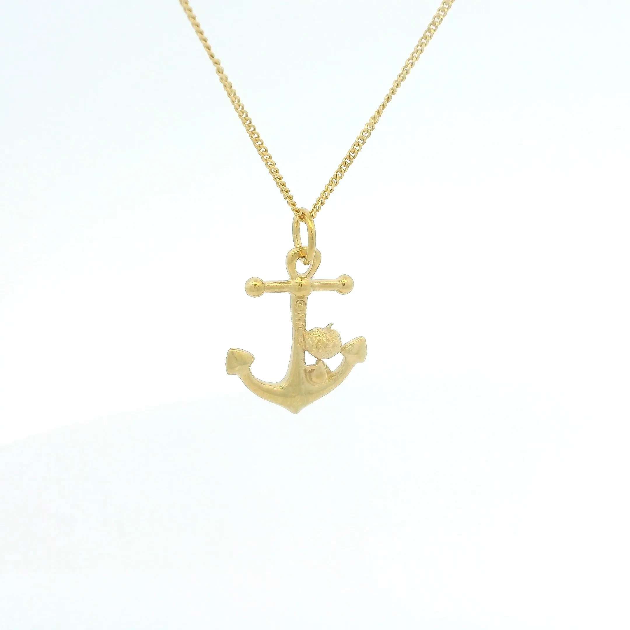 Moomin Anchor Bob Necklace (18ct Gold Vermeil) sold by Licensed to Charm product image thumbnail 3