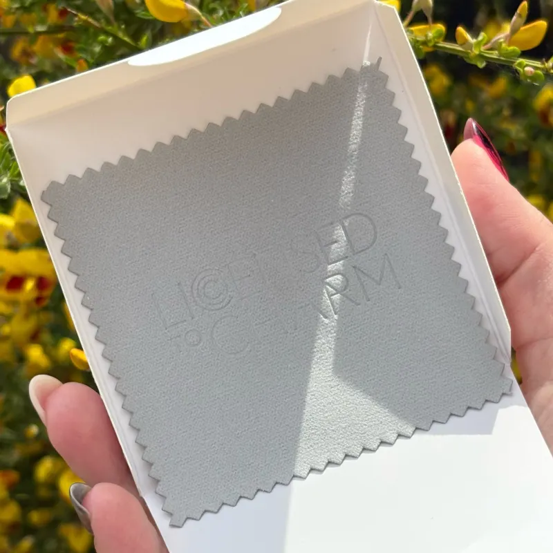 Silver Jewellery Cleaning Cloth sold by Licensed to Charm