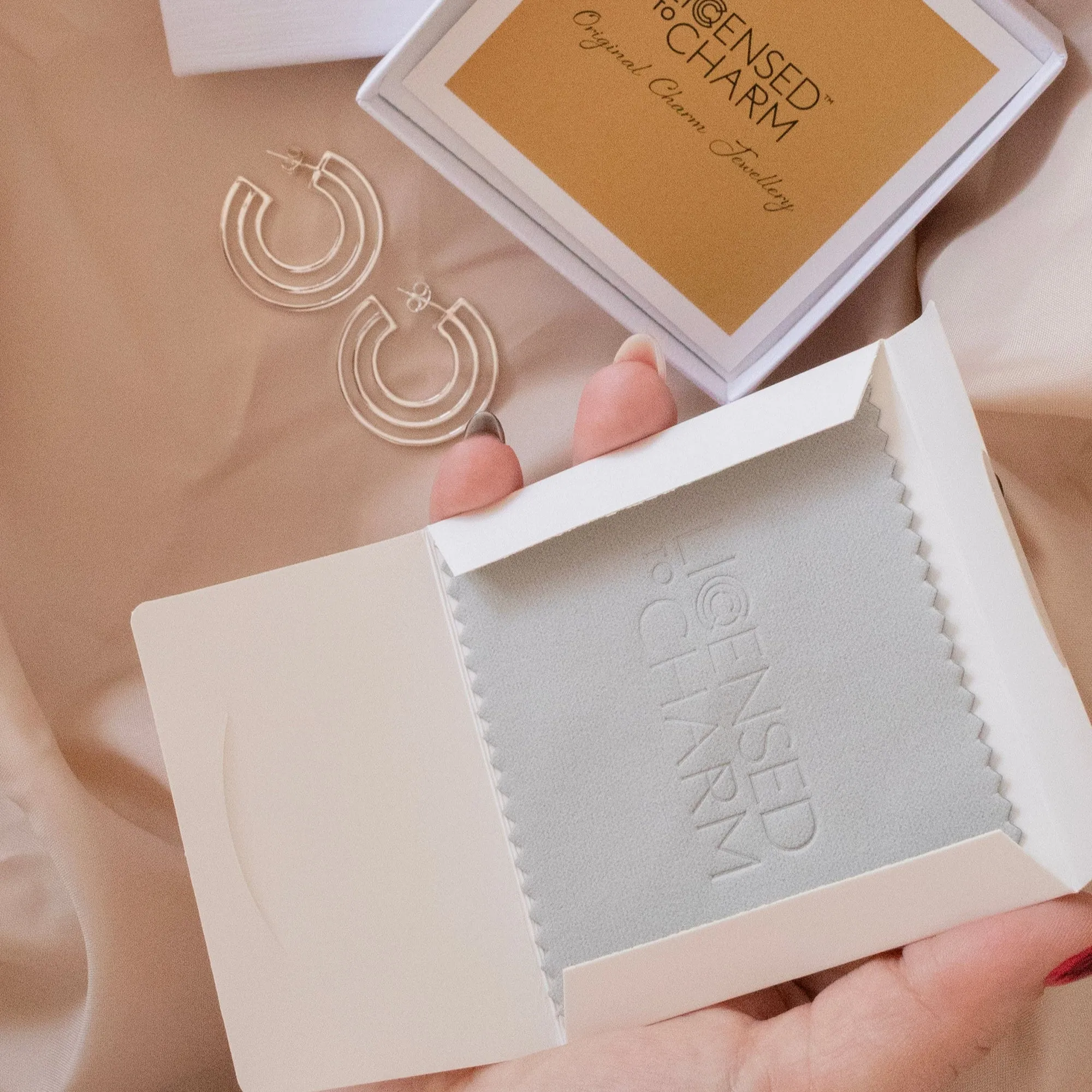 Silver Jewellery Cleaning Cloth sold by Licensed to Charm product image thumbnail 2