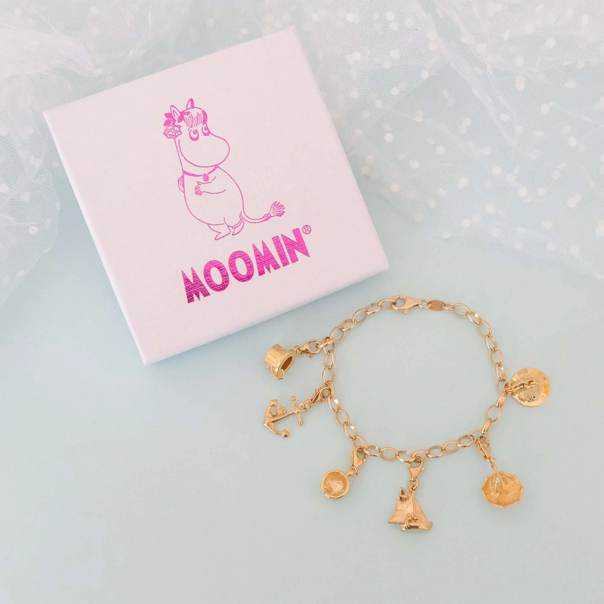 Moomin Snorkmaiden Charm (18ct Gold Vermeil) sold by Licensed to Charm product image thumbnail 2