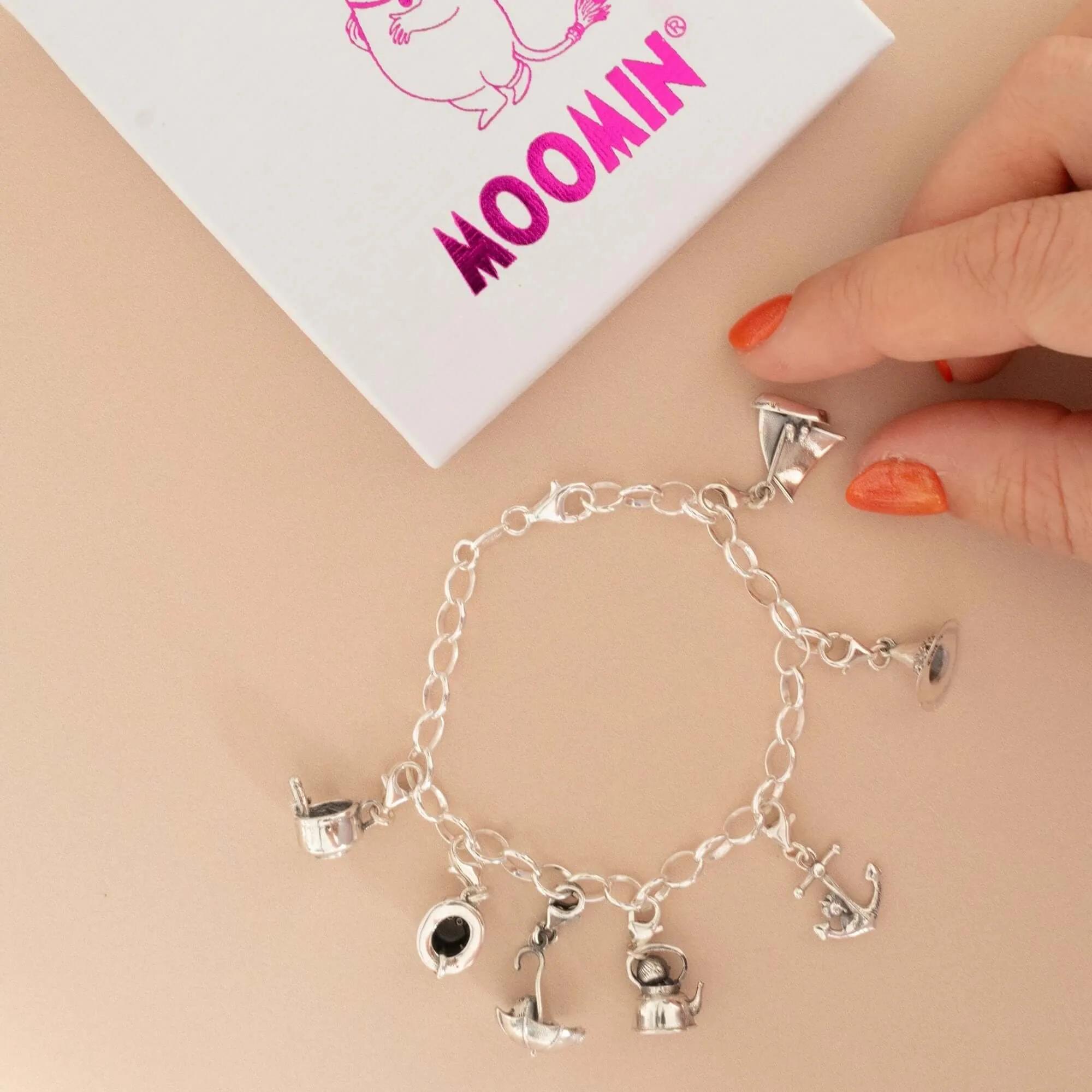 Moomin Snorkmaiden Charm (18ct Gold Vermeil) sold by Licensed to Charm product image thumbnail 4