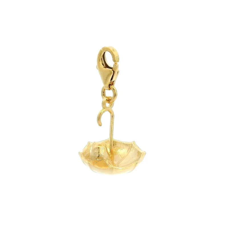 Moomin Nibling Umbrella Charm (18ct Gold Vermeil) sold by Licensed to Charm