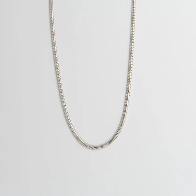 Sterling Silver Snake Chain Necklace sold by Licensed to Charm