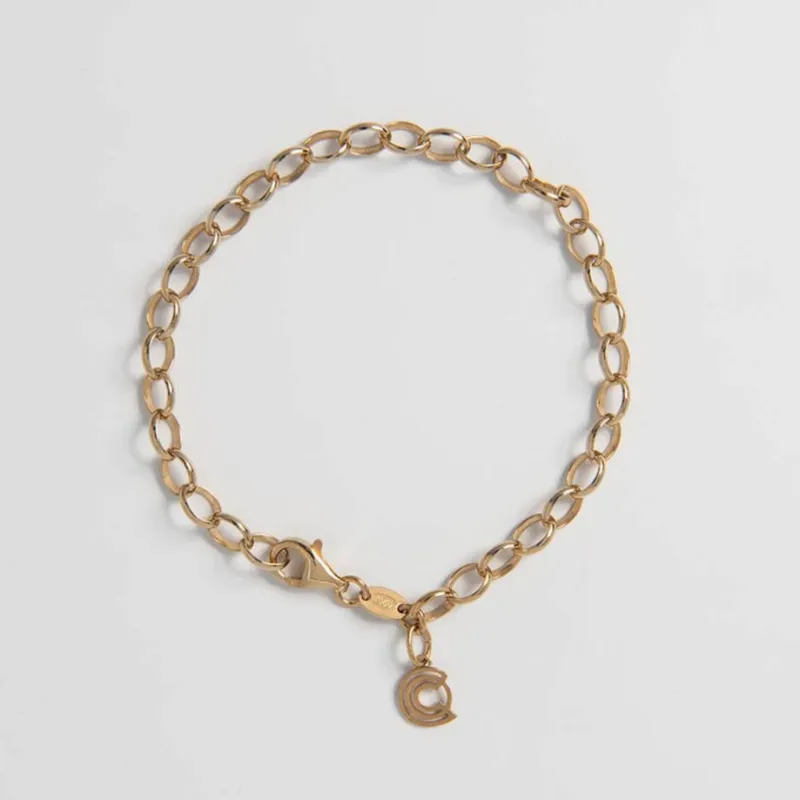 Belcher Chain Bracelet (18ct Gold Vermeil) sold by Licensed to Charm