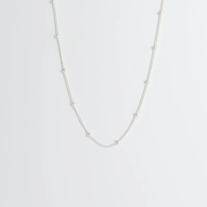 Sterling Silver Satellite Chain Necklace sold by Licensed to Charm