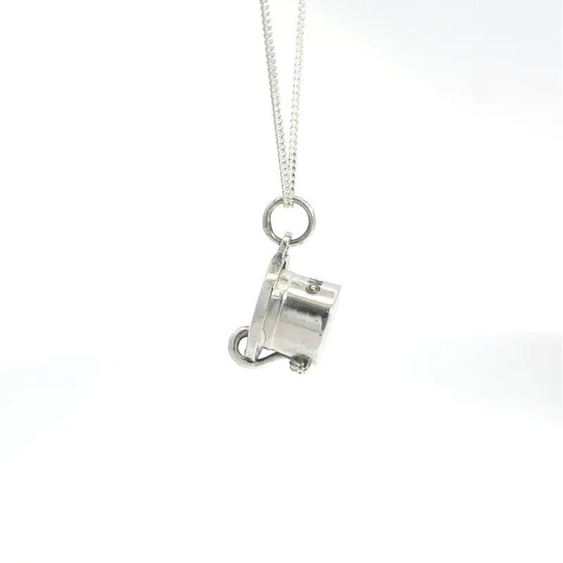 Moominpappa's Top Hat Necklace (Sterling Silver) sold by Licensed to Charm