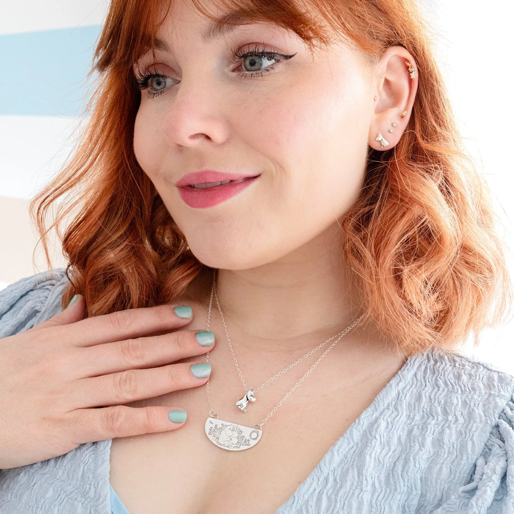 Moomin Snorkmaiden Necklace (Sterling Silver) sold by Licensed to Charm product image thumbnail 3