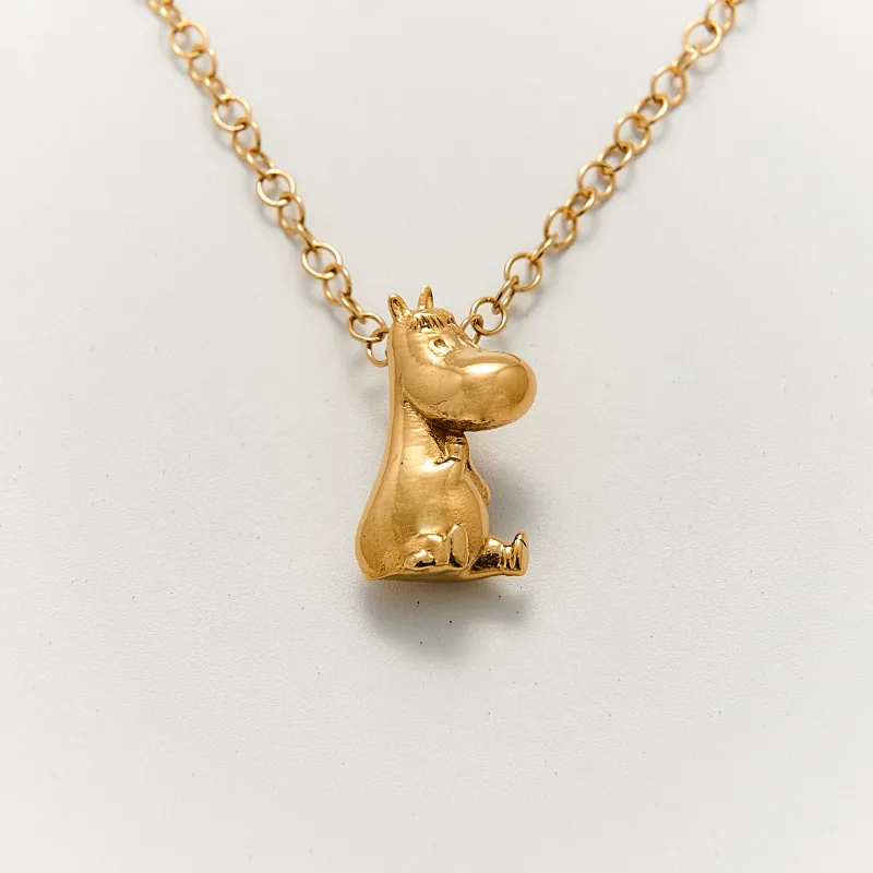 Moomin Snorkmaiden Necklace (18ct Gold Vermeil) sold by Licensed to Charm
