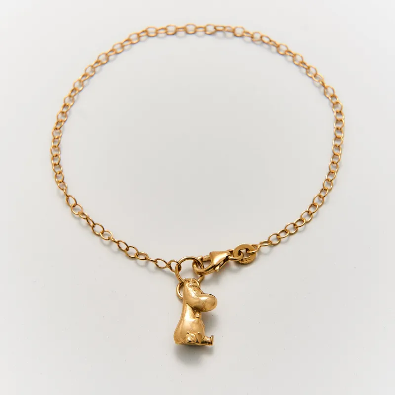 Moomin Snorkmaiden Bracelet (18ct Gold Vermeil) sold by Licensed to Charm