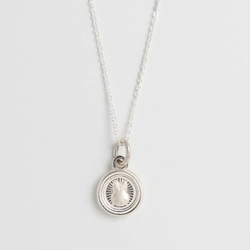 Miffy Mini Coin Necklace (Sterling Silver) sold by Licensed to Charm