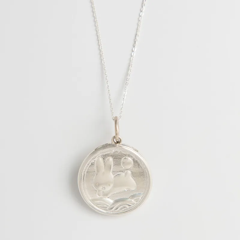 Miffy Medallion Necklace (Sterling Silver) sold by Licensed to Charm