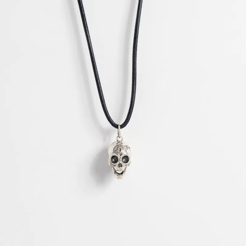 Frida Kahlo Skull Necklace Black Necklet made by Licensed to Charm