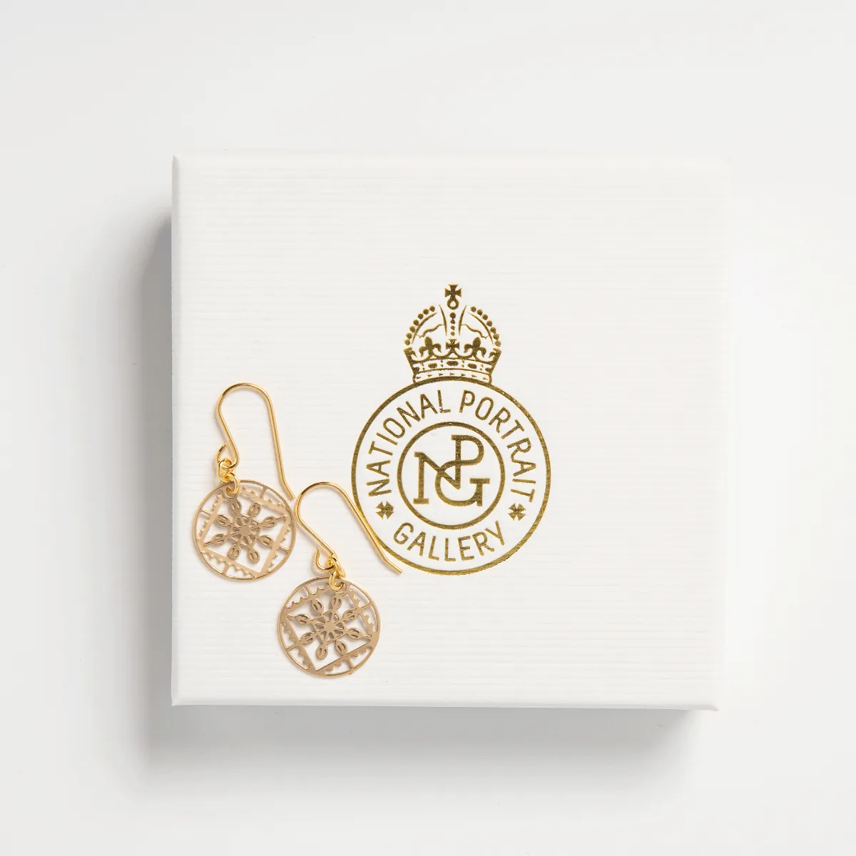 Lace Drop Earrings (18ct Gold Vermeil) sold by Licensed to Charm product image thumbnail 4