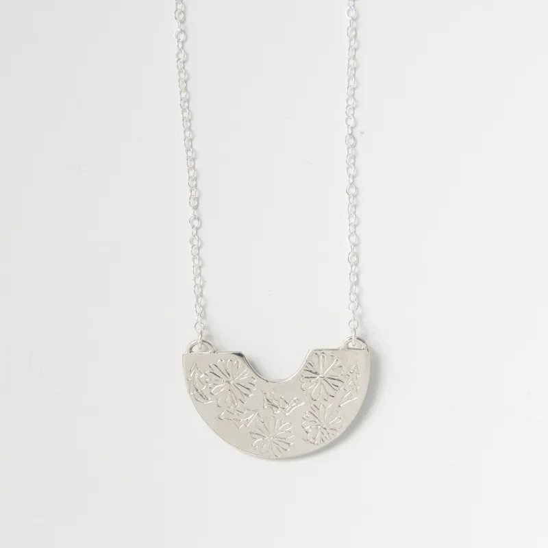 Frida Kahlo Creole Necklace (Sterling Silver) sold by Licensed to Charm