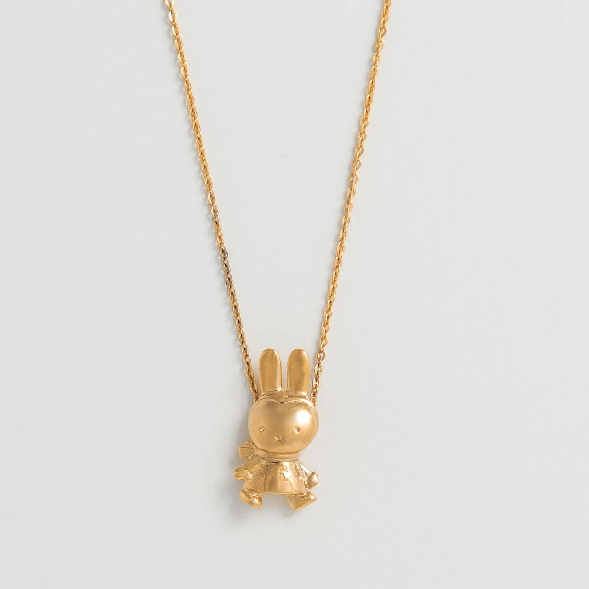Winter Miffy Necklace (18ct Gold Vermeil) sold by Licensed to Charm