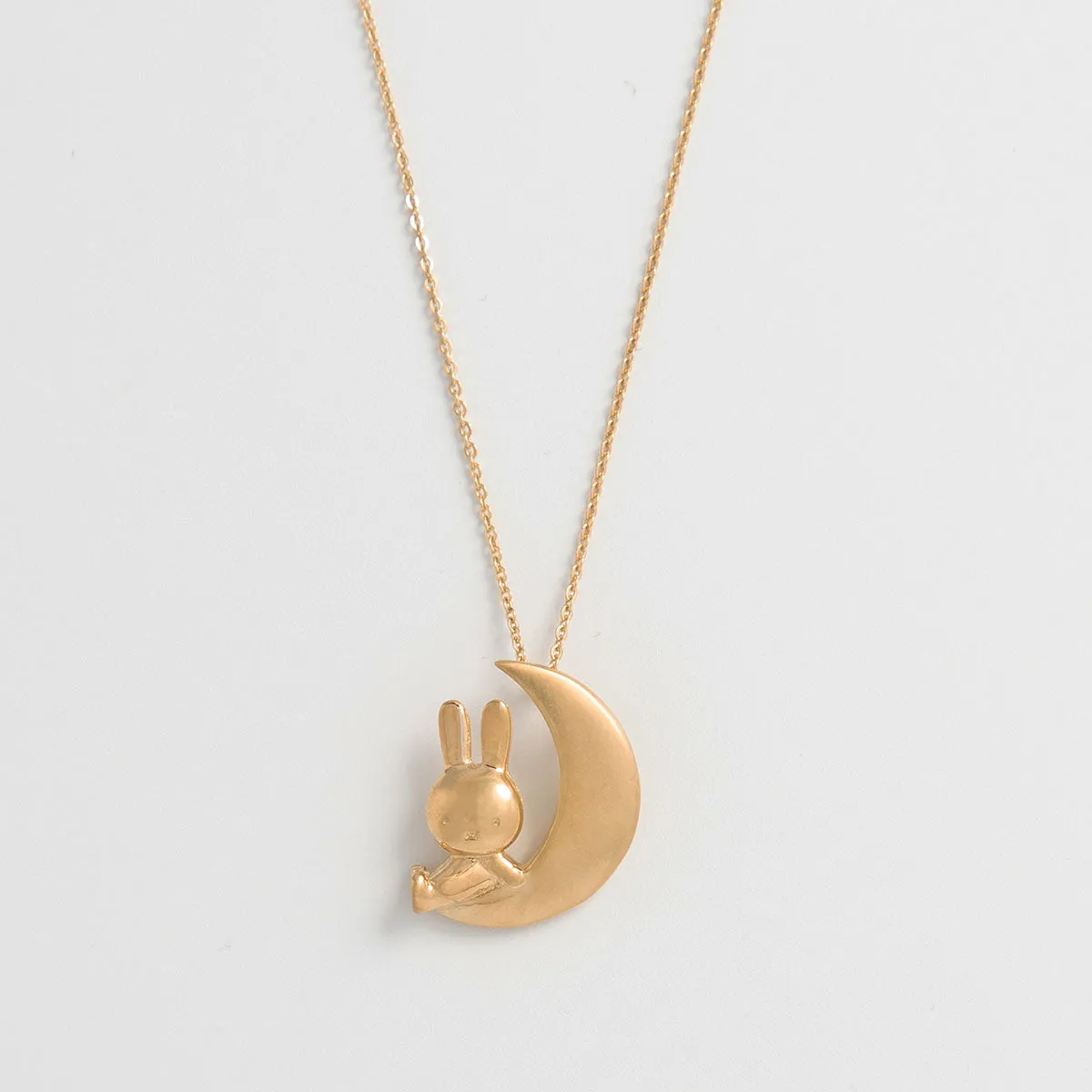 Miffy & The Moon Necklace (18ct Gold Vermeil) sold by Licensed to Charm