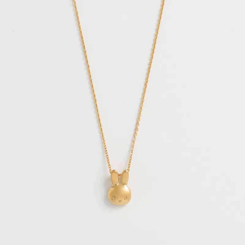Miffy Medium Head Necklace (18ct Gold Vermeil) sold by Licensed to Charm