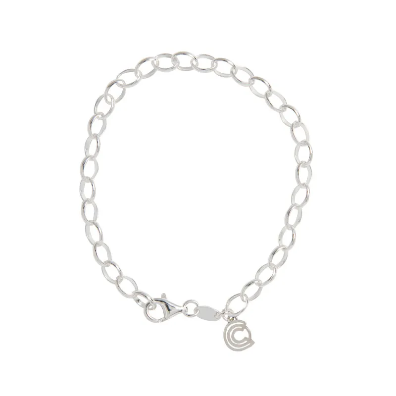 Belcher Chain Bracelet (Sterling Silver) made by Licensed to Charm