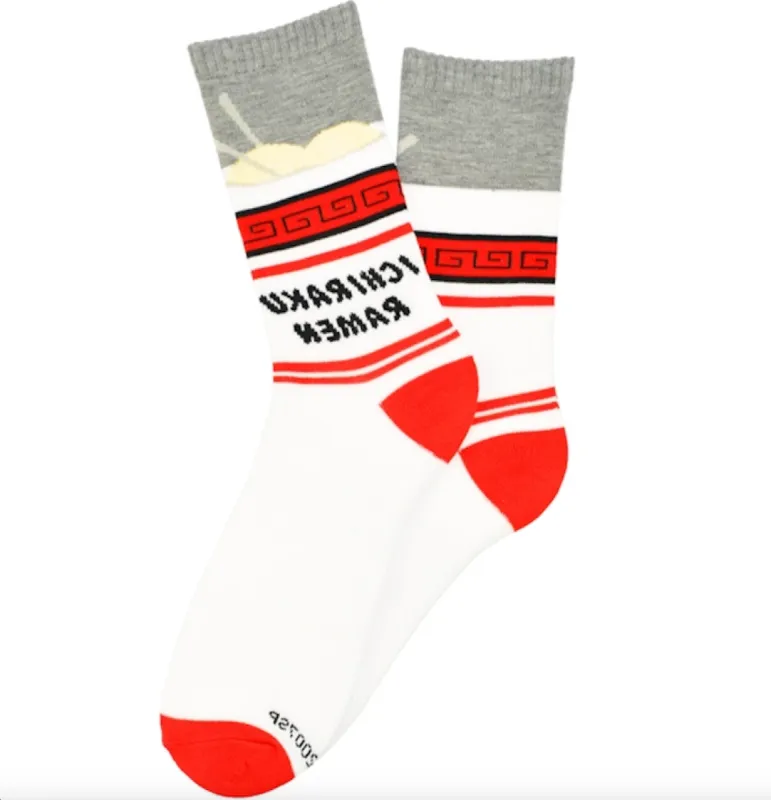 Sock- Naruto Shippuden Ichiraku Ramen Bowl Crew Socks sold by Anthony Wang