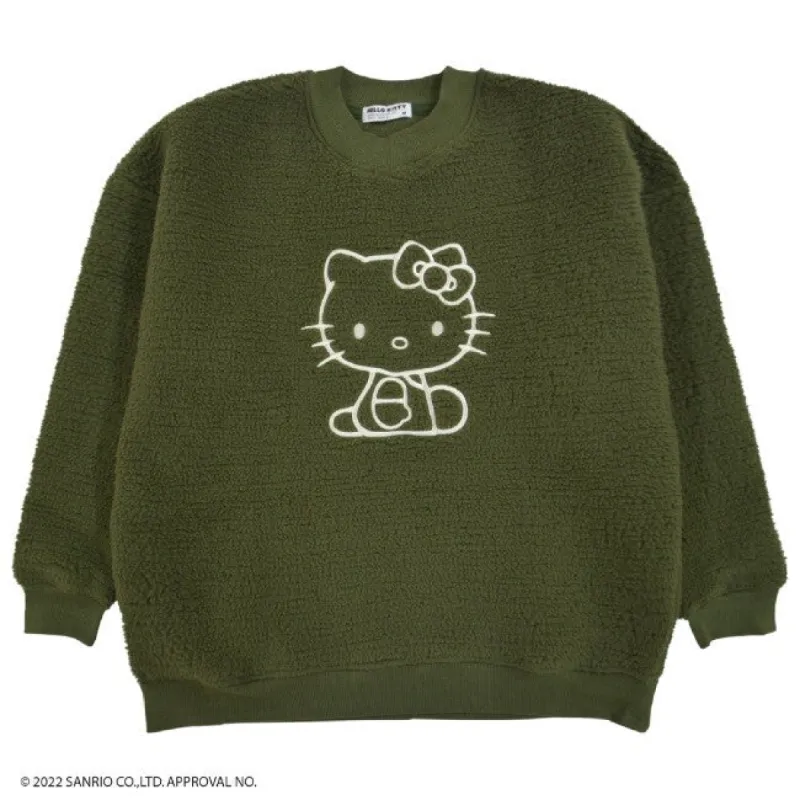 Sweatshirt- Hello Kitty Khaki sold by Anthony Wang