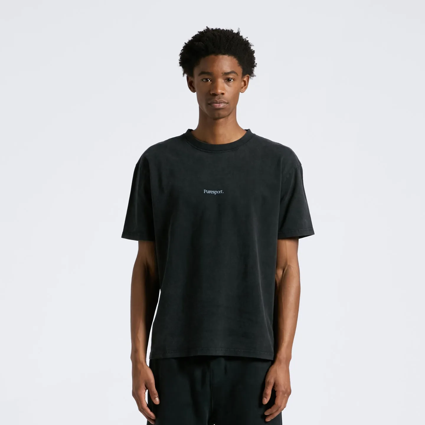 For the Long Run® Motion T-Shirt – Washed Black sold by Puresport product image thumbnail 4
