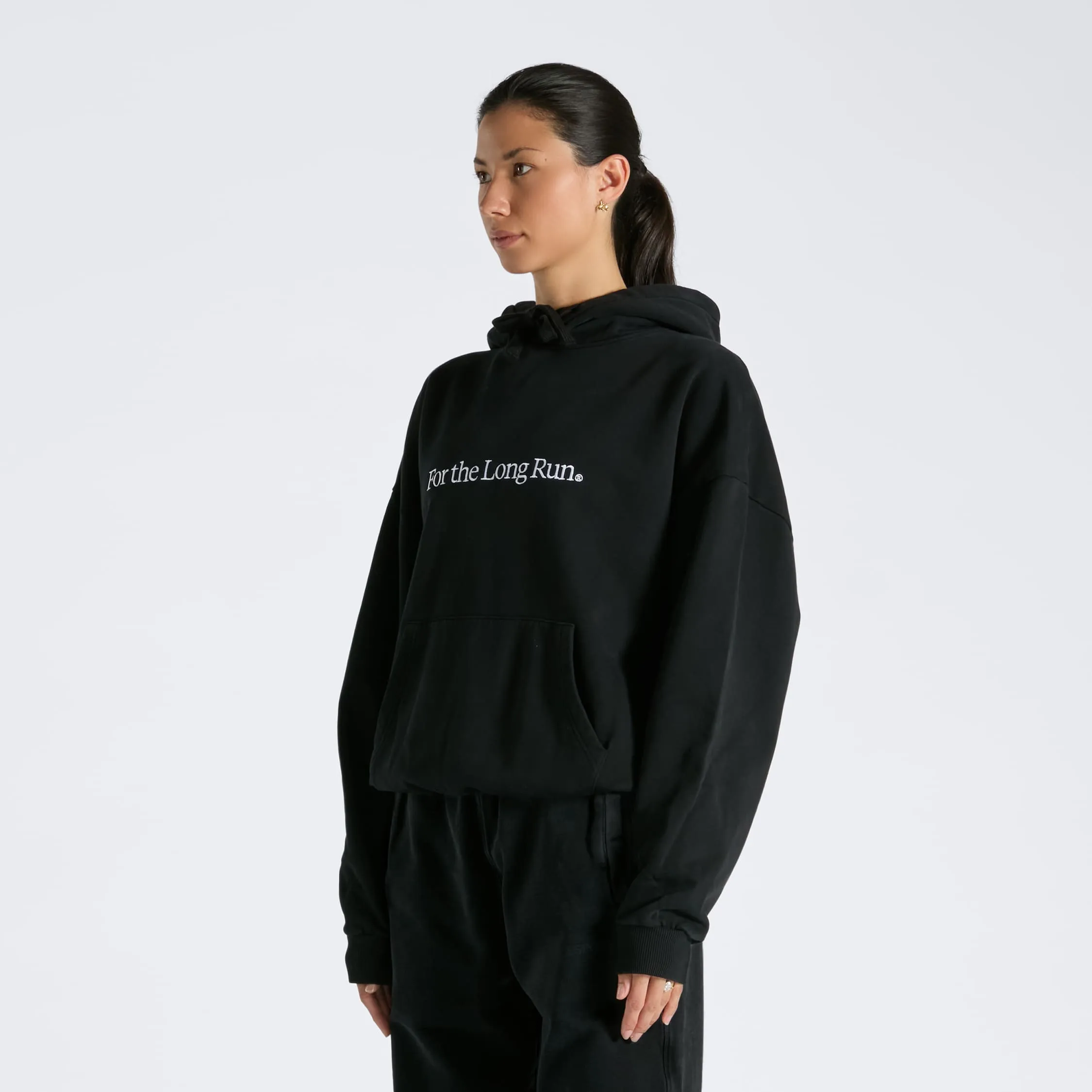 For the Long Run® Embroidered Hoodie sold by Puresport product image thumbnail 4
