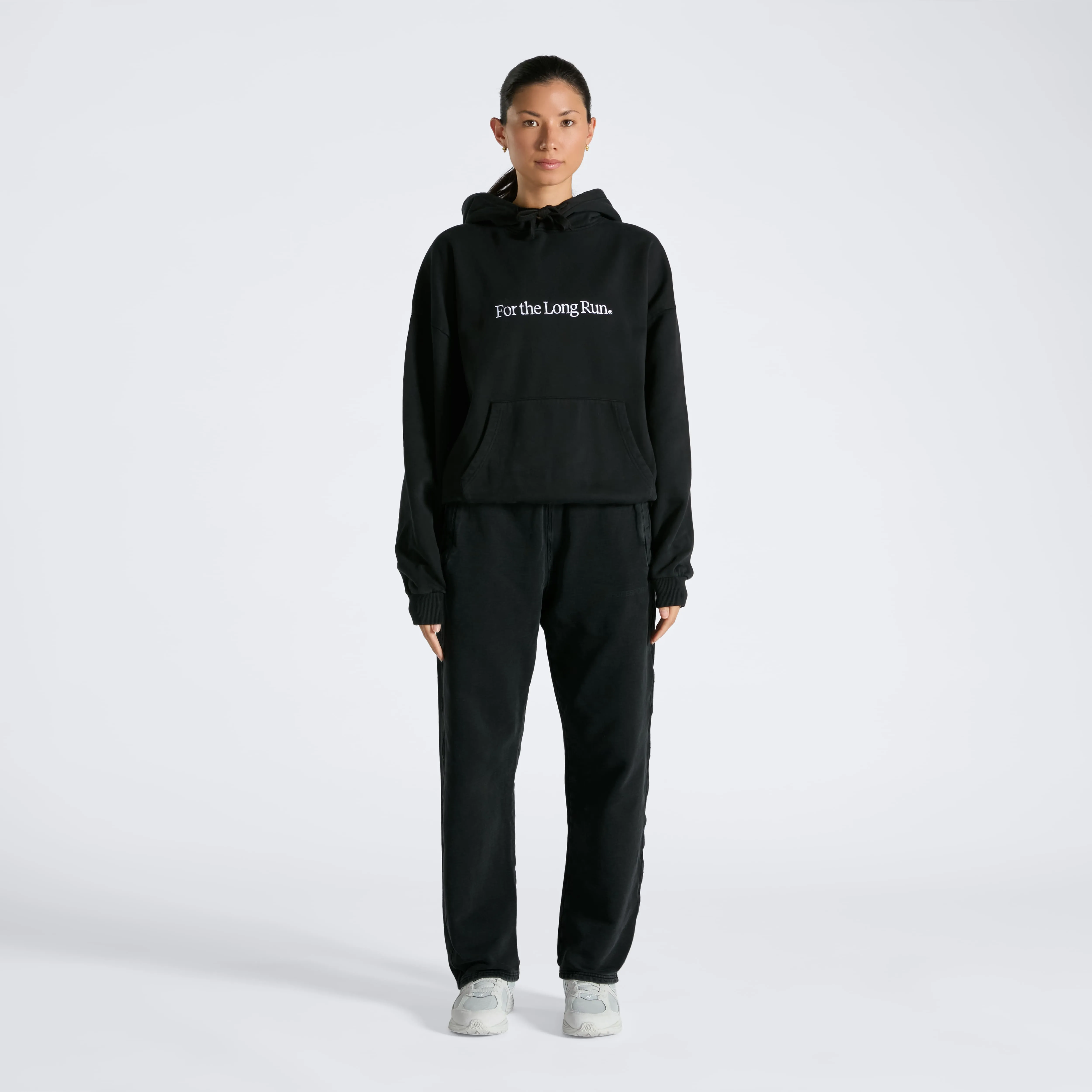 For the Long Run® Embroidered Hoodie sold by Puresport product image thumbnail 5