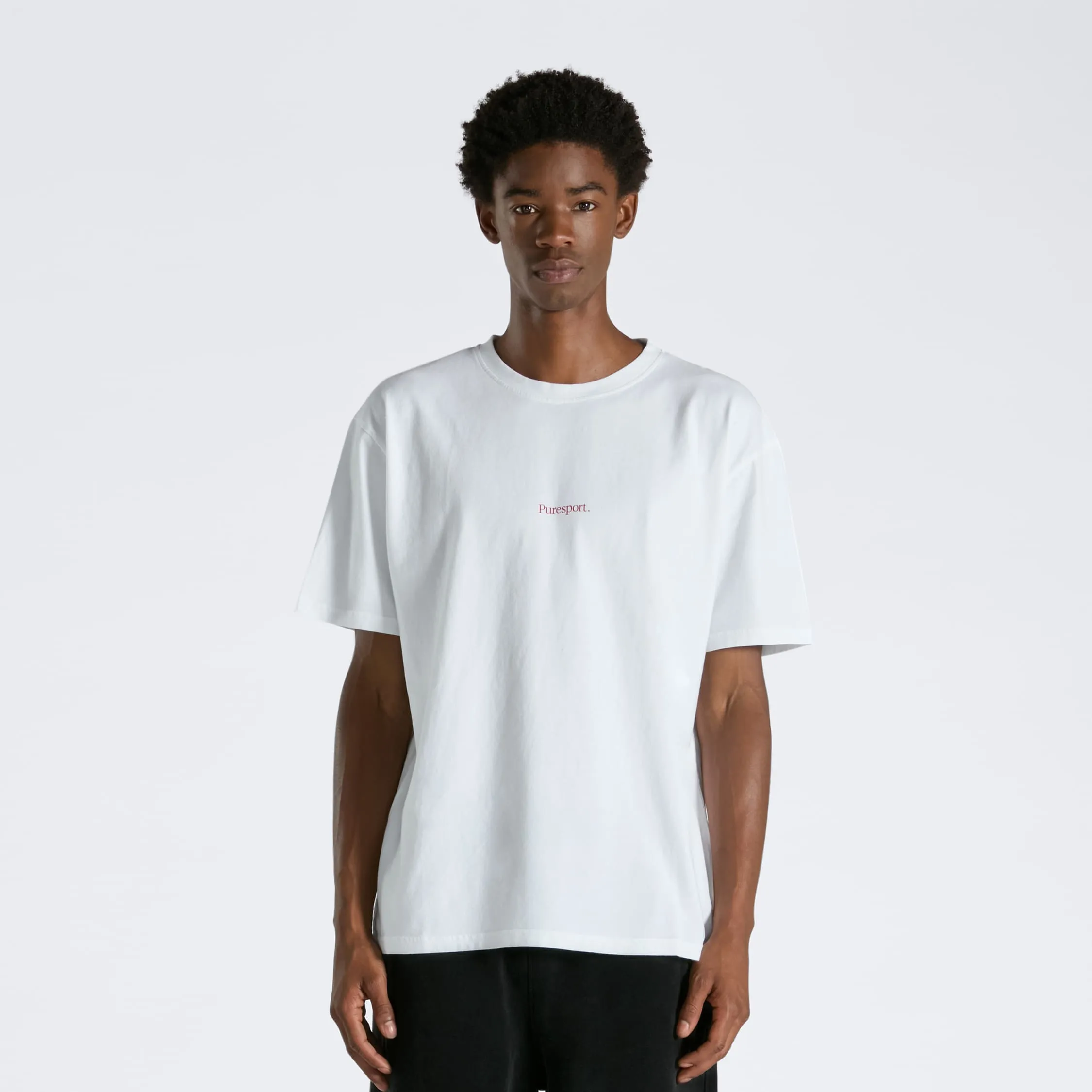 For the Long Run® Track T-Shirt - White sold by Puresport product image thumbnail 4