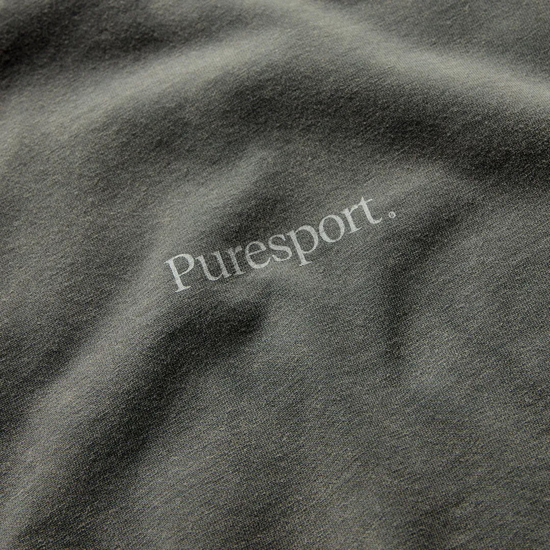 For the Long Run® T-Shirt - Washed Grey sold by Puresport product image thumbnail 5