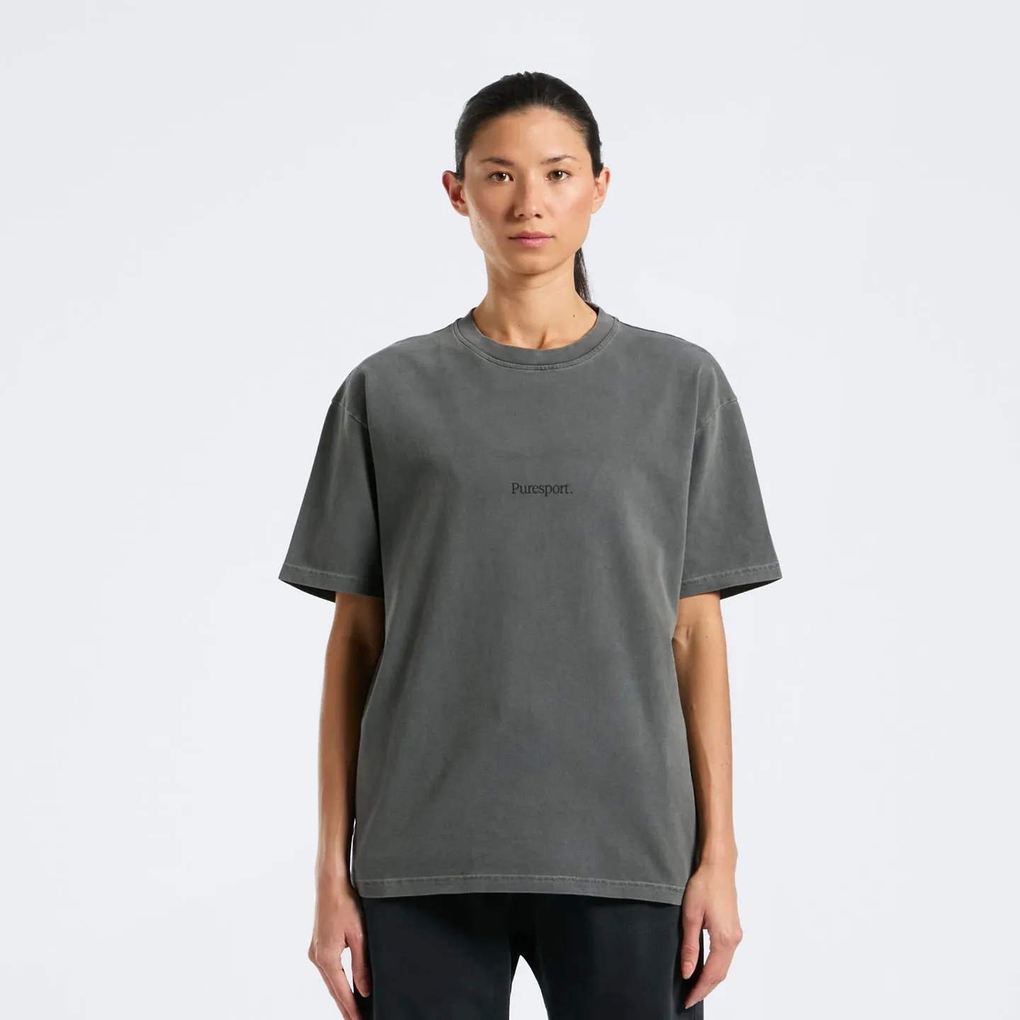 For the Long Run® T-Shirt - Washed Grey sold by Puresport product image thumbnail 4