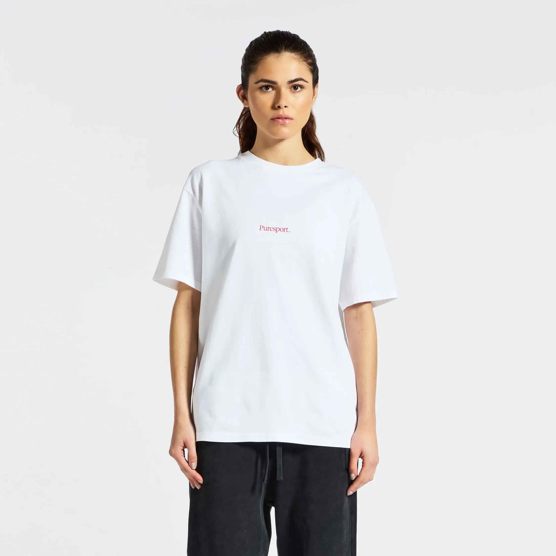 For the Long Run® T-Shirt - White sold by Puresport product image thumbnail 3