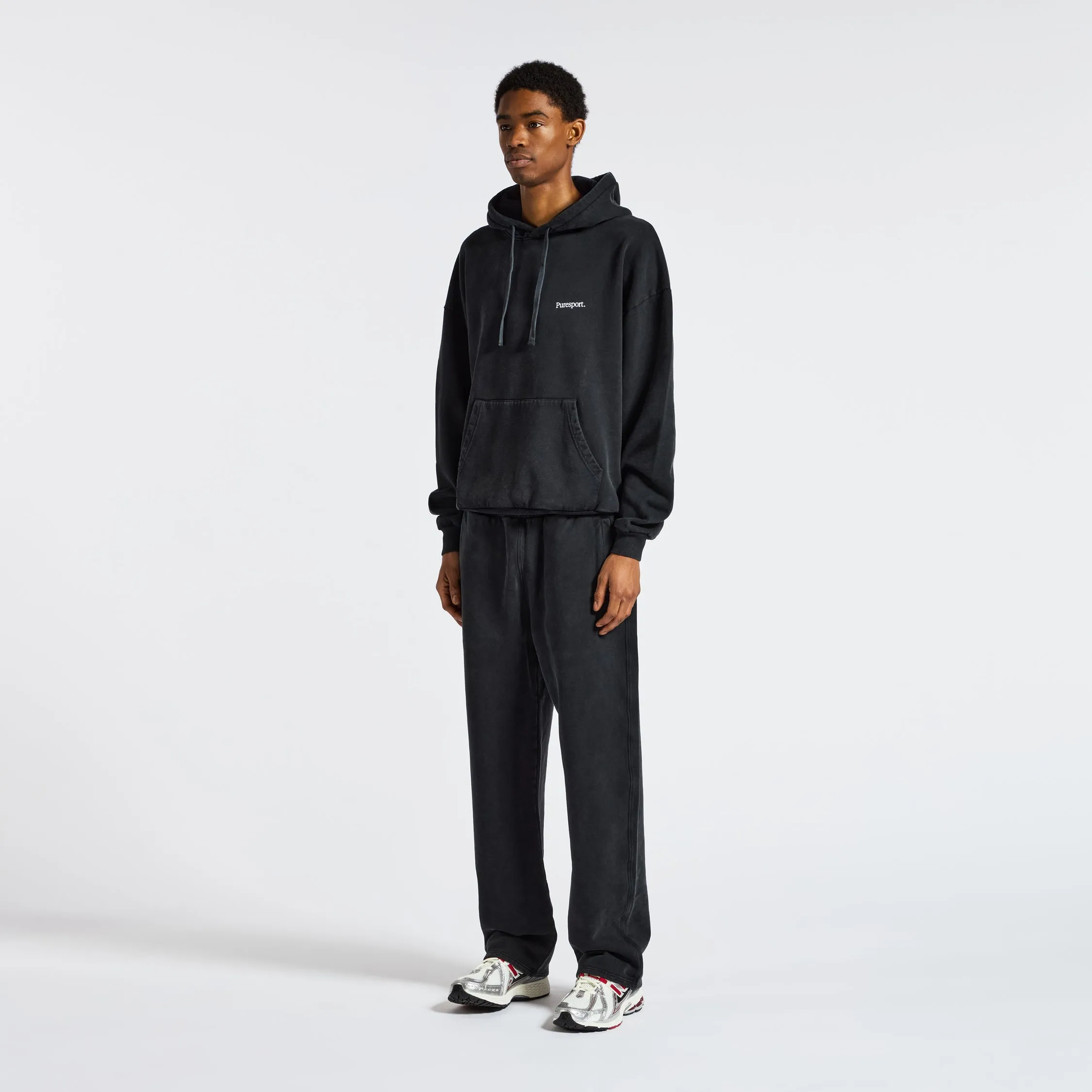 For the Long Run® Hoodie - Washed Black sold by Puresport product image thumbnail 5