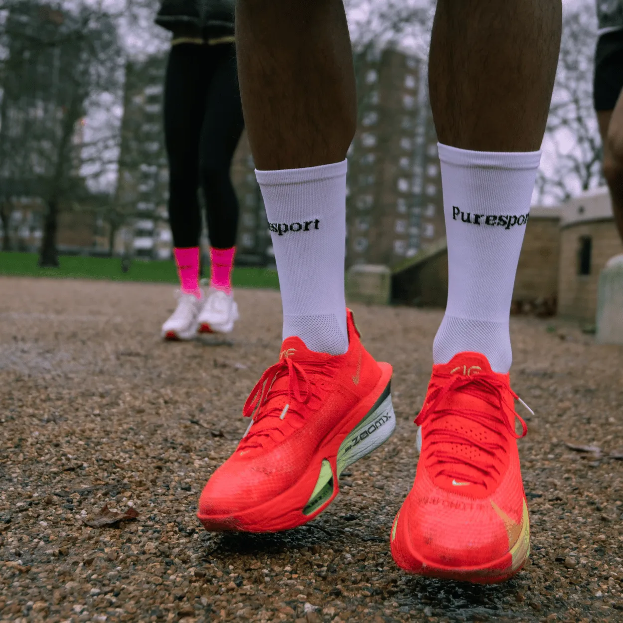 Performance Running Socks - White sold by Puresport product image thumbnail 2