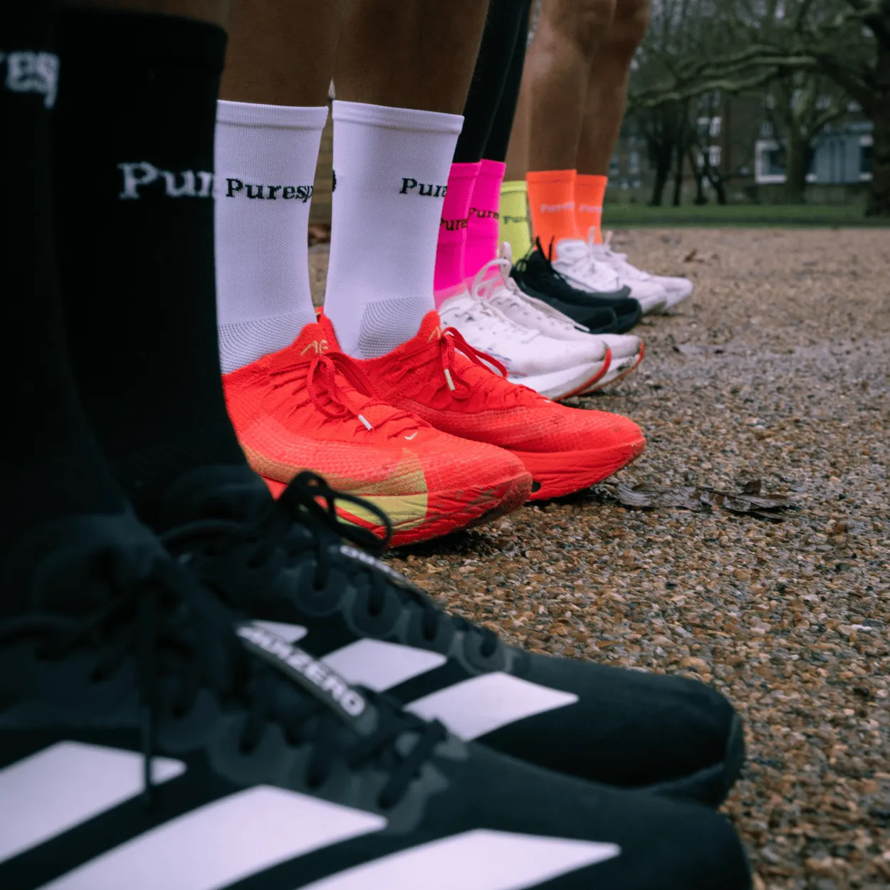 Performance Running Socks - White sold by Puresport product image thumbnail 4