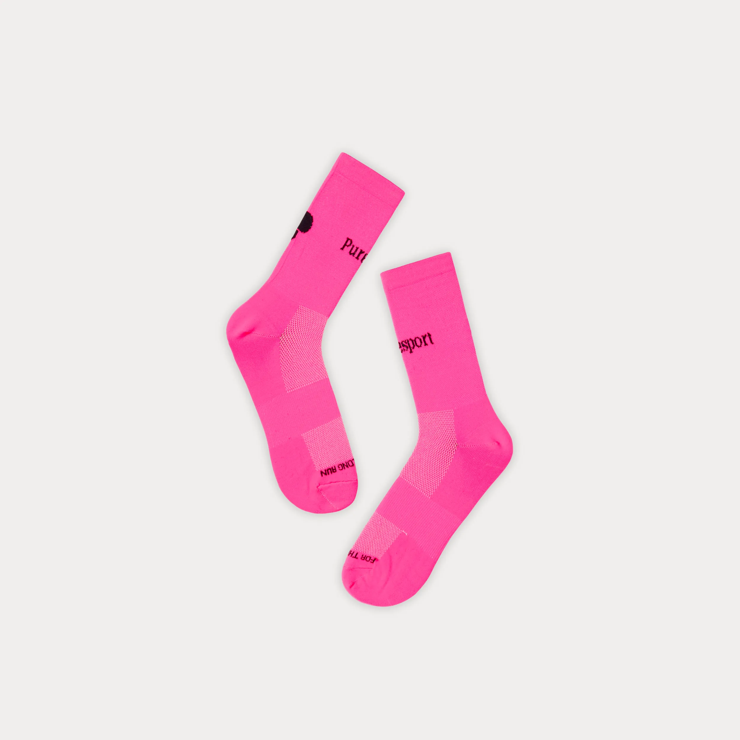 Performance Running Socks - Neon Pink sold by Puresport