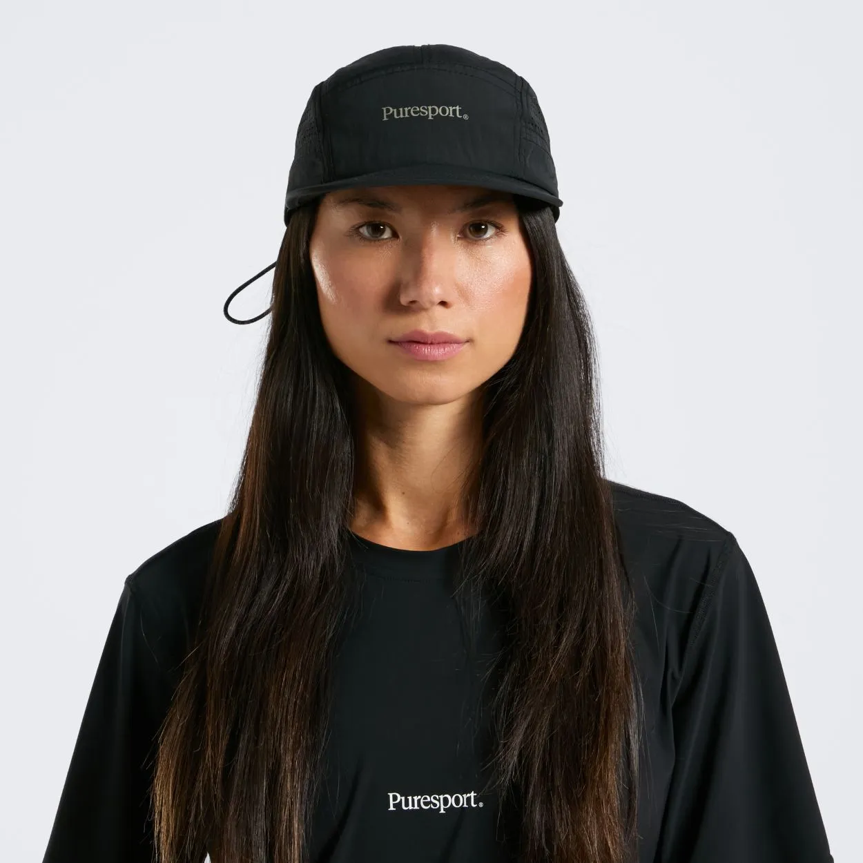 Perforated Running Cap - Black sold by Puresport product image thumbnail 5