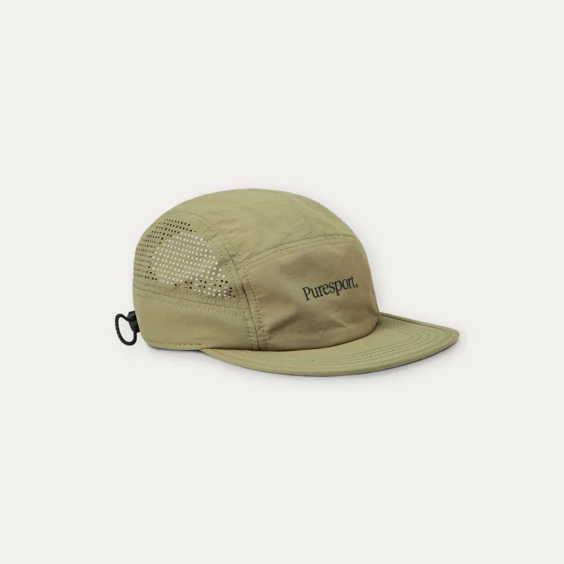 Perforated Running Cap - Olive made by Puresport